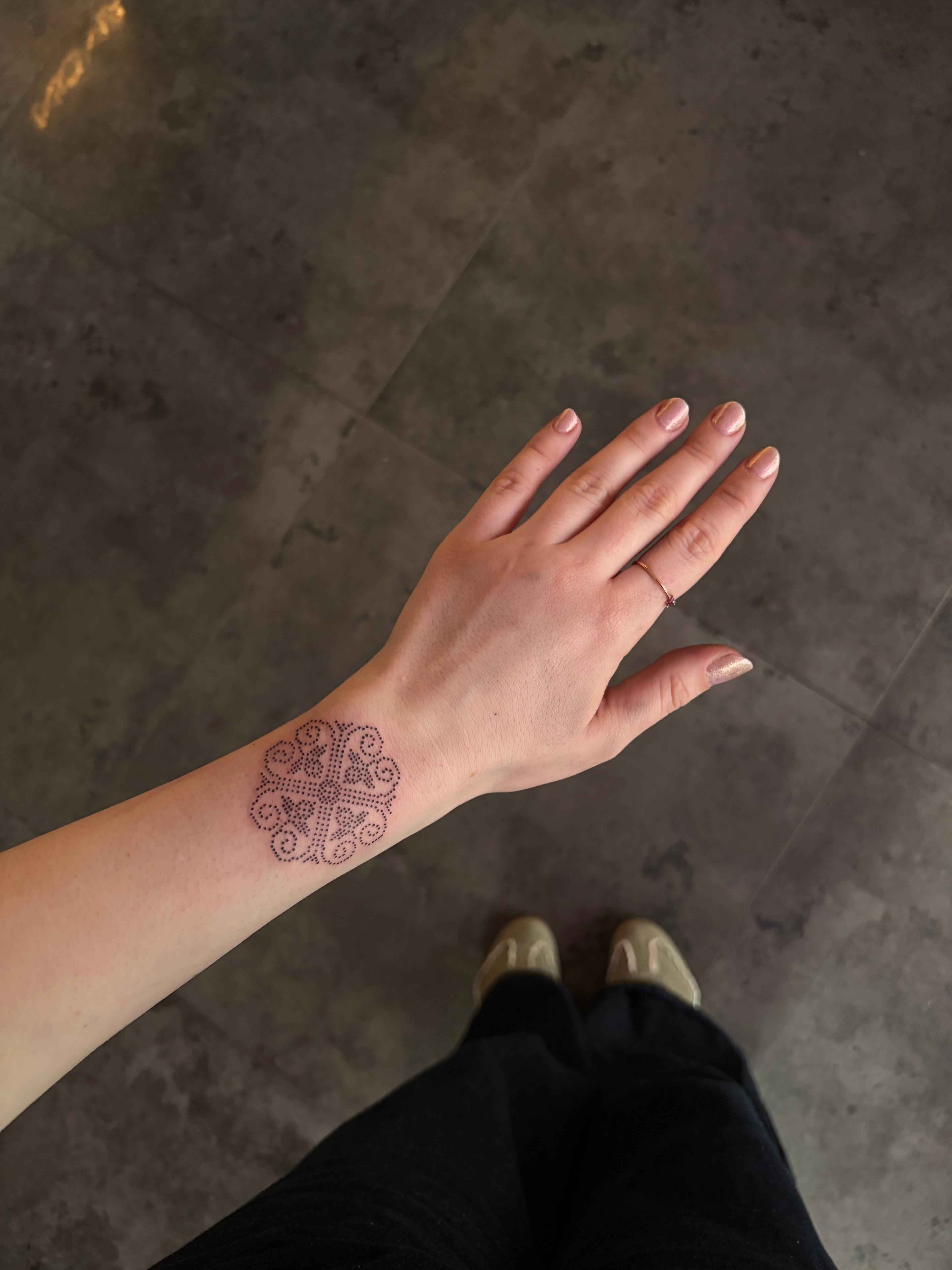 Dotwork tattoo