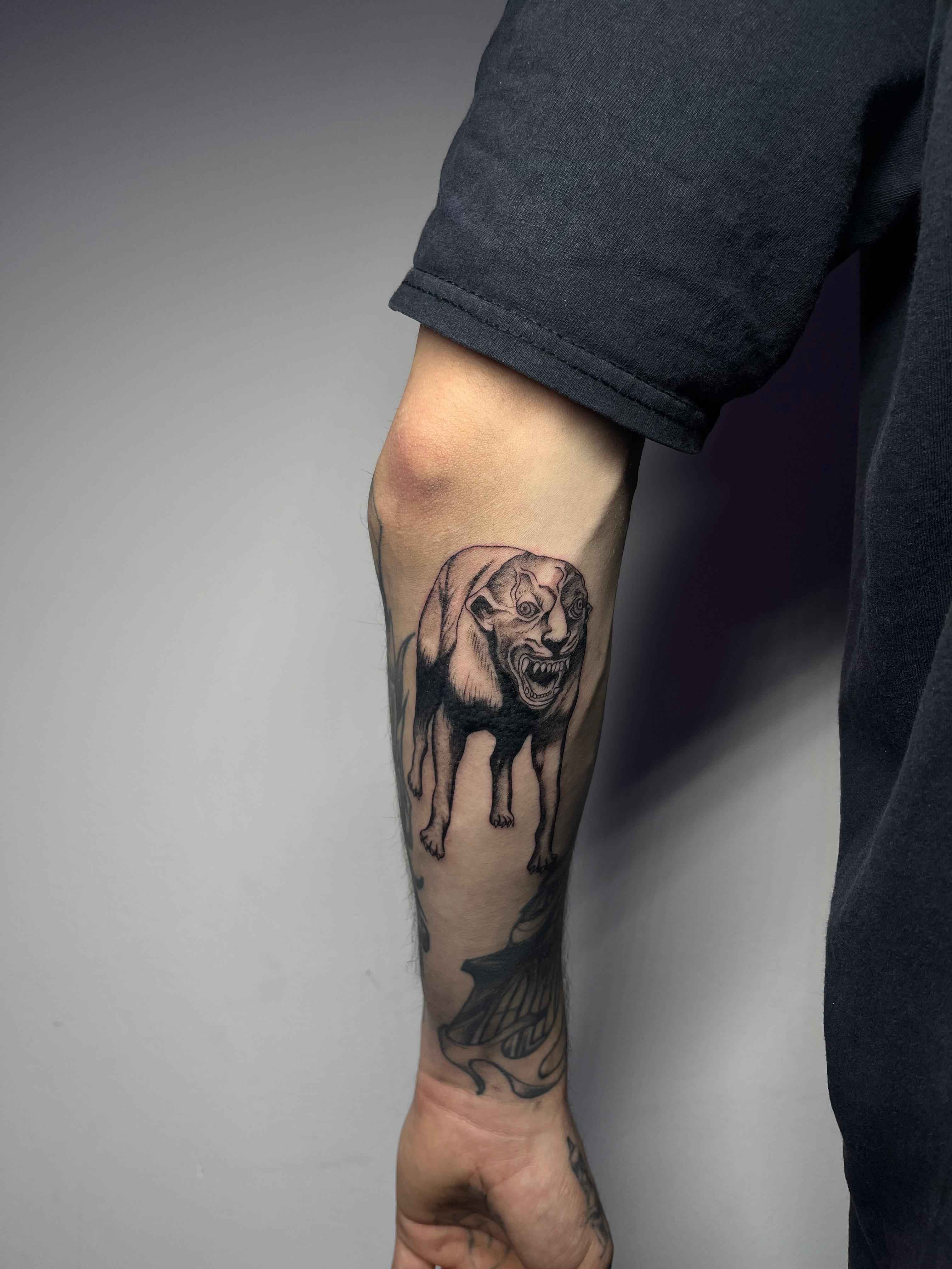 Blackwork tattoo